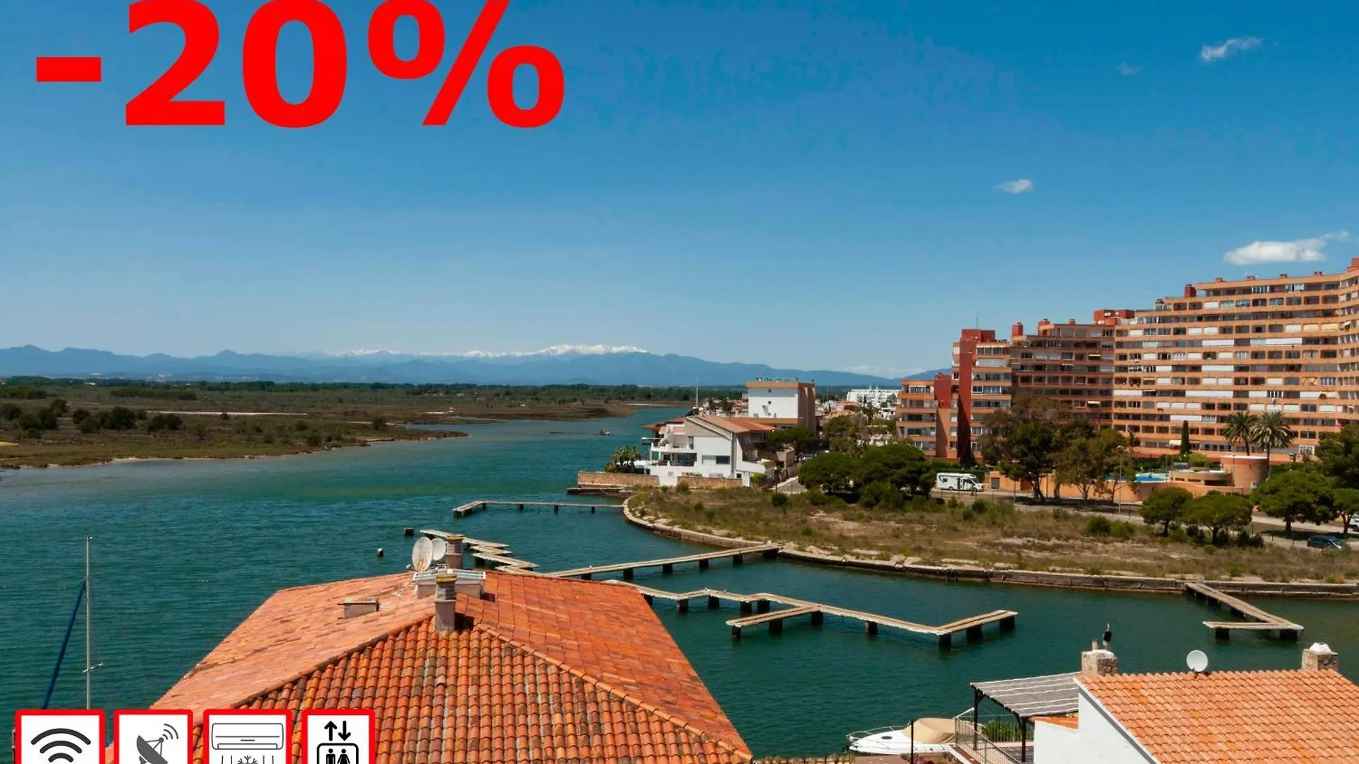 1223 Gran Canal 200 M Playa - Apivend Immo Roses